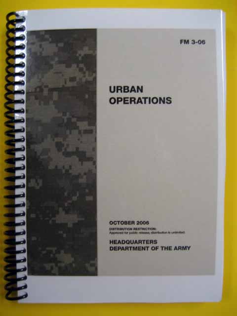 FM 3-06 Urban Operations - Click Image to Close